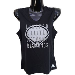 Adidas Aeroready sleeveless Top Black Size XSmall